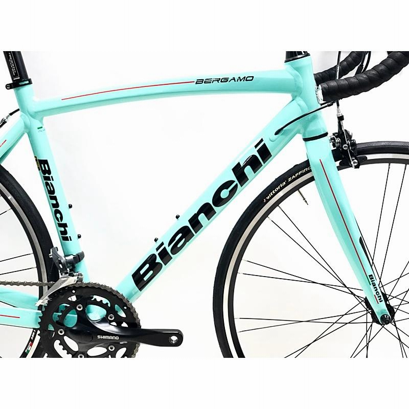 美品 ビアンキ BIANCHI ベルガモ BERGAMO CLARIS 2023年4月購入車体 ロードバイク 53サイズ チェレステ【値下げ】 |  LINEブランドカタログ