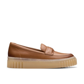 Clarks 小街頭系列- Mayhill Cove輕盈升級樂福餅乾鞋 (棕褐色) CLF79557C-女