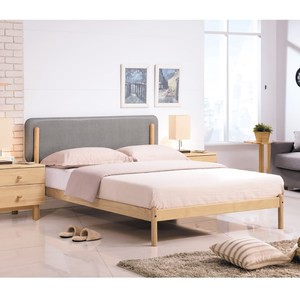 羅德北歐本色5尺皮面床台