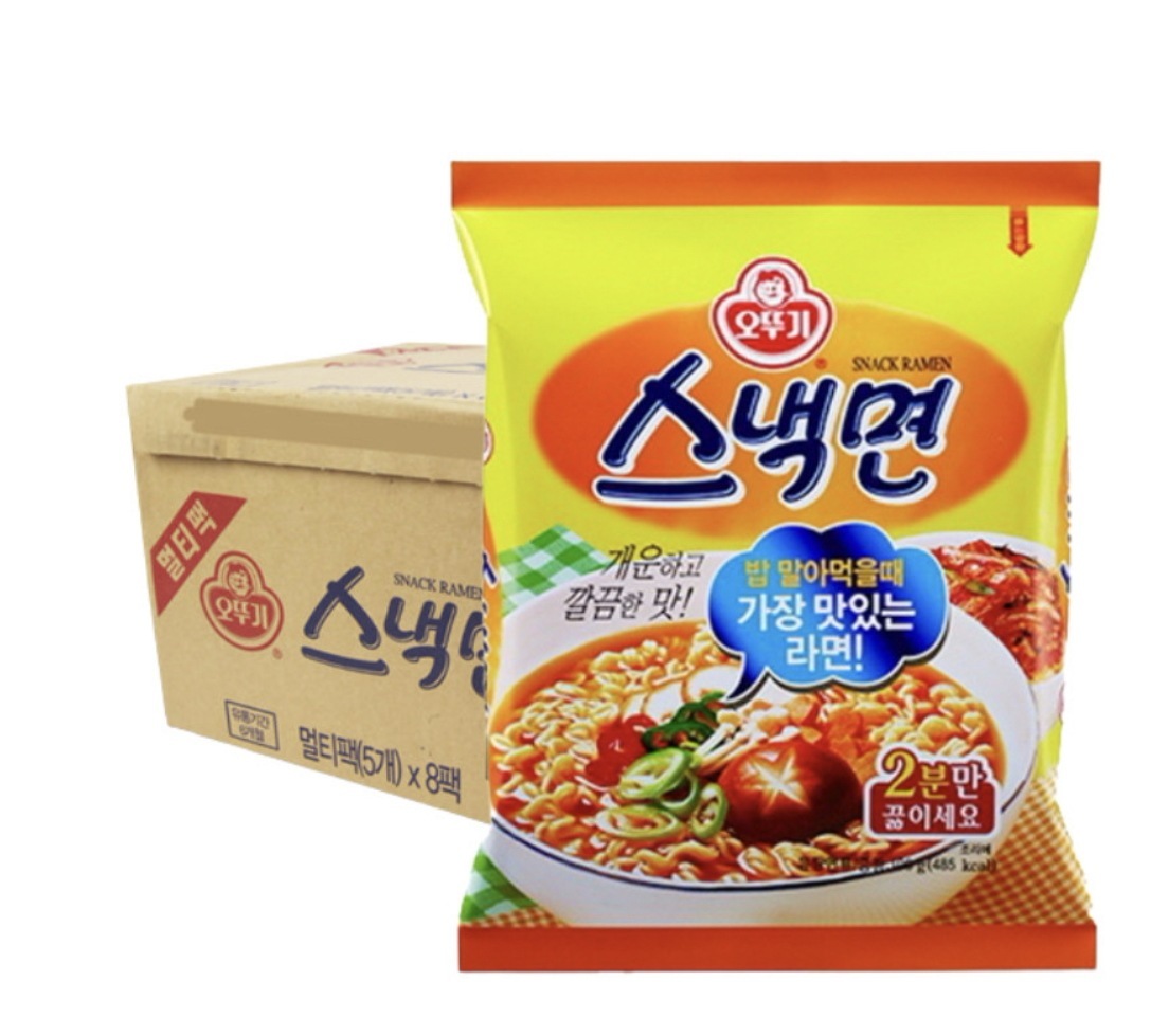 韓国人気ラーメン スナック麺 1Box 40個入り韓国を体表する人気ラーメンシリーズ