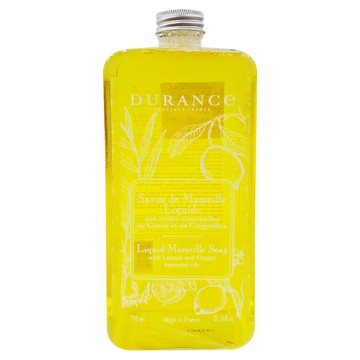 DURANCE 朵昂思 馬賽液態皂 檸檬薑汁 750ml  法國製造  身體清潔  家庭號  1瓶