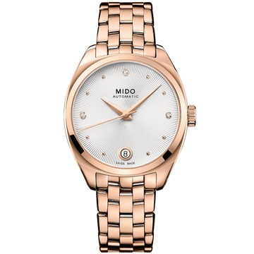 MIDO美度 BELLUNA 雋永系列 皇室經典機械腕錶 33.4mm / M0243073303600