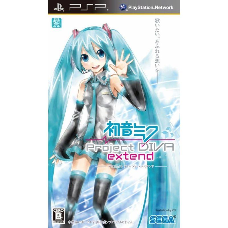 初音ミク -Project DIVA- extend (特典なし) PSP