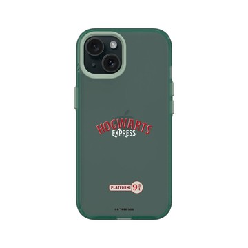 iPhone 15 Clear 憂墨綠 - 哈利波特 Harry Potter - Hogwarts Express - Logo