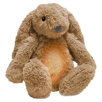 ZAZU 睡兔好朋友 安撫娃娃 柔軟舒適 睡前陪伴  240 x 160 x 100mm  棕色  1個