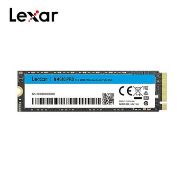 Lexar 雷克沙 NM610 PRO M.2 2280 PCle Gen3 NVMe  500GB 固態硬碟