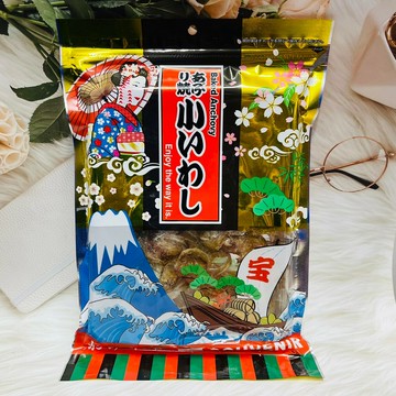 日本 喔咖唄 炙燒調味小魚乾 105g 調味沙丁魚 調味魚乾 調味魚干