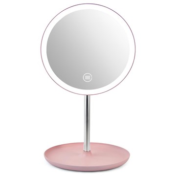 輝鴻 LED觸控補光化妝鏡  粉色