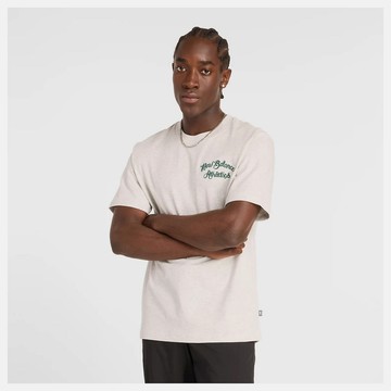 New Balance 男 短袖上衣 MT43556AHH-F