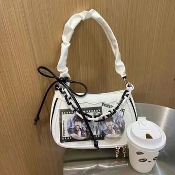 9號倉庫 痛包 側背包 原創水墨痛包 小食量腋下痛包 雙面背包 甜美lolita單肩包 腋下斜跨包 單肩包 斜挎包