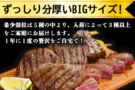 ＜宮崎県産黒毛和牛　究極の希少部位　赤身ステーキ150g×5パック（牛脂×5）＞翌月末迄に順次出荷