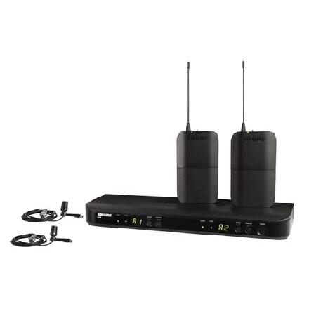 Shure BLX188 CVL-H9 Wireless System with CVL Lavalier Microphones, H9 by Shure