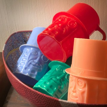 1960s 美國製 Planters 企業 Mr.Peanut Cup 花生先生 杯子