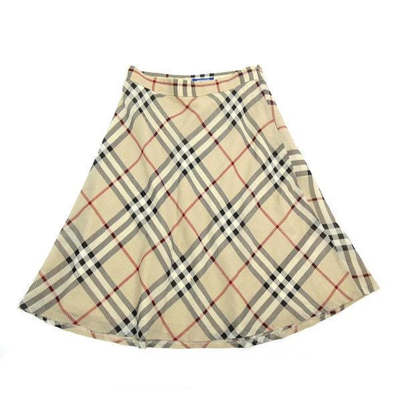 n□バーバリーブルーレーベル/BURBERRY BLUE LABEL ノバチェック柄  