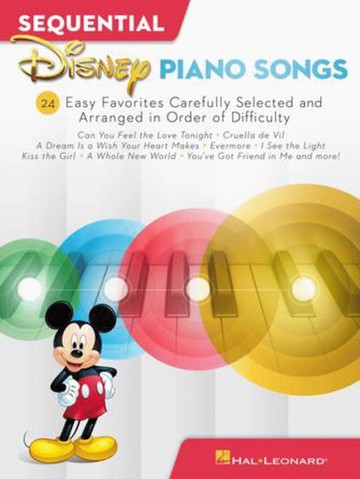 【學興書局】Sequential Disney Piano Songs 24首簡單的迪士尼曲集