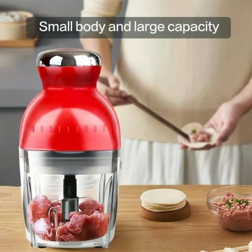 日式小型料理機寶寶輔食多功能果蔬榨汁機電動打餡料攪拌機器原汁【宜家良品百貨】