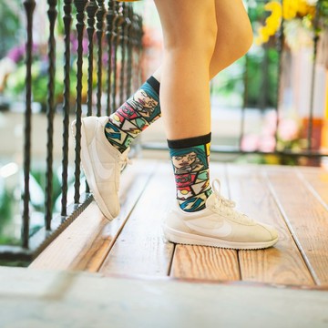 小創襪 - 講電話小姐