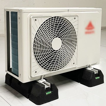 頂牛不銹鋼中央空調減震降噪橡膠地架底座熱泵外機大承重落地腳墊YY074