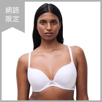 【Chantelle Pulp】集中托高內衣>B-D罩杯>白色(22NNP)>Poison