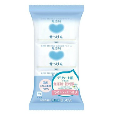 牛乳石鹼 無添加皂 100公克 X 3入