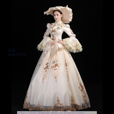舞台服 ステージ衣装 プリンセスライン 演劇 ドレス 宮廷服ドレス 貴族 宮廷服 中世貴族風 宮廷服 刺繍 ドレス オペラ声楽 ヨーロッパ 西洋 お姫様 ドレス 通販 Lineポイント最大get Lineショッピング