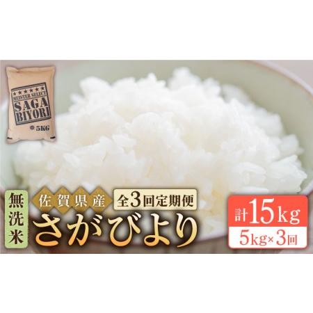 ふるさと納税 さがびより 無洗米 5kg特A評価 特A 特A米 米 定期便 お米 佐賀 [HBL025] 佐賀県江北町