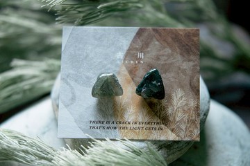 CRACK | 礦物系耳環 |  EARRINGS