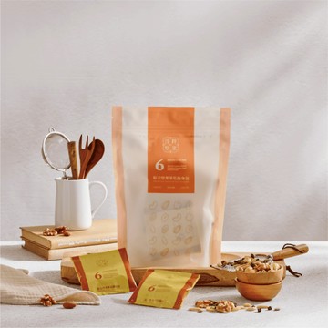 【淳粹堅果】六種綜合堅果果乾隨身包 低溫烘焙 無調味 無添加 健康美味零食 適合每日食用的點心 | 附發票