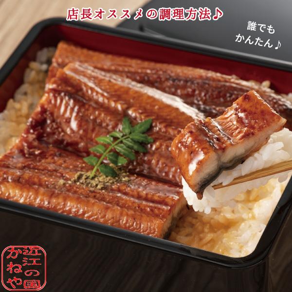 送料無料！うなぎ大サイズ炭火蒲焼き2尾セット 400〜480グラム 長焼き2尾 うなぎ 鰻  ウナギ ギフト 土用の丑の日 手土産