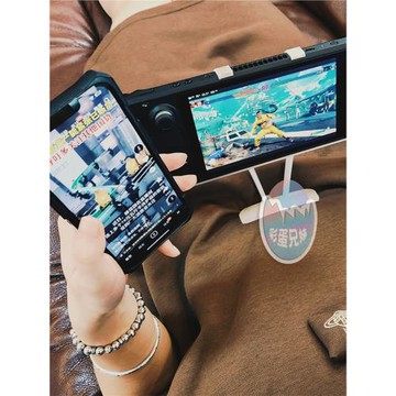 3D打印 steamdeck支架 游戲減重掌機配套配件懶人支架 手持躺著玩