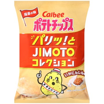 Calbee 卡樂先生魷魚風味洋芋片 (55g)