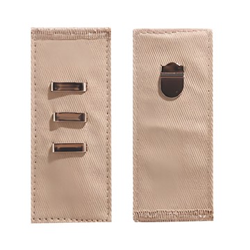 FaSoLa 可調節褲腰延長扣 卡其色  2組