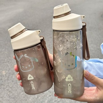 tritan耐高溫杯子夏季學生大容量運動便攜水壺 Tritan水壺 吸管水壺 直飲水壺 塑膠水壺