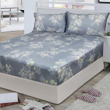 【多利寶寢具】FITNESS_100%純天絲雙人60支床包枕套三件組-妍語