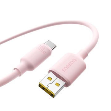 【Baseus 倍思】發泡矽膠充電線 USB to Type-C 100W快充線 480Mbps傳輸 抗彎折 耐用好收納 1m/2m