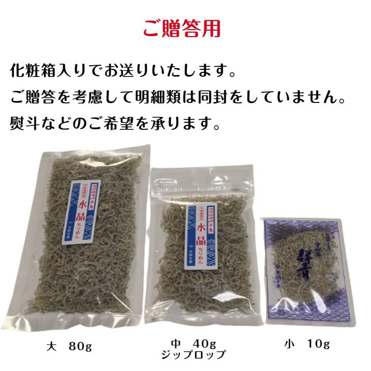 水晶ちりめん 大袋 80g×10p 贈答用 愛媛 佐田岬産 浜から直送 無添加・無着色 送料無料 北海道・沖縄・東北は別途送料 宇和海の幸問屋