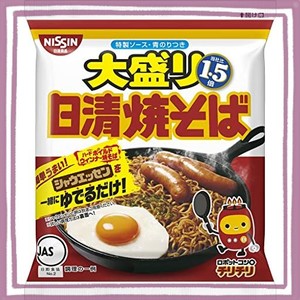 日清食品 日清焼そば 大盛り1.5倍 インスタント袋麺 151G×12個