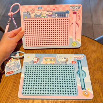 元氣運動萌寵大號平板解壓磁吸鋼珠畫板六一兒童節送小朋友小禮物