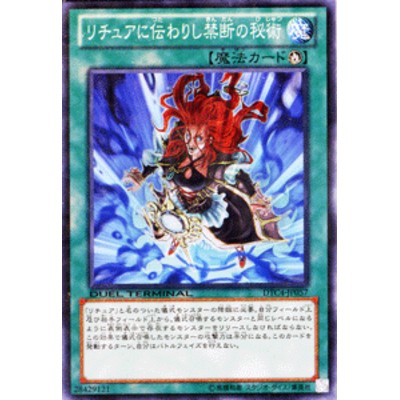 遊戯王カード リチュアに伝わりし禁断の秘術 デュエル ターミナル 