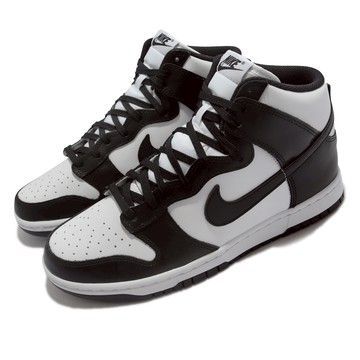 [ACS] Nike 休閒鞋 Dunk HI Retro 運動 男女鞋 經典款 高筒 熊貓配色 情侶穿搭 皮革 黑 白 DD1399105