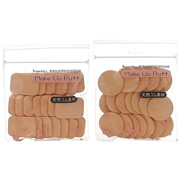 Kyusha 混合式乾溼兩用粉撲(長方形/圓形)20入『Marc Jacobs旗艦店』D841457