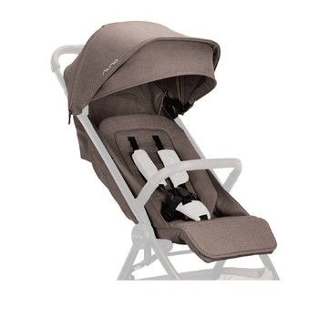 NUNA 荷蘭-TRVL lx 座布+頂篷組(前/後頂篷條+頂篷座)+胯帶扣具組(雪松棕)