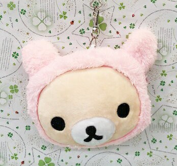 【震撼精品百貨】Rilakkuma San-X 拉拉熊懶懶熊 拉拉熊伸縮票夾零錢包-妹妹#21393 震撼日式精品百貨