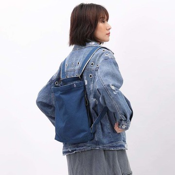 GOURD 葫｜緩急帆布包（小） 黑/湖