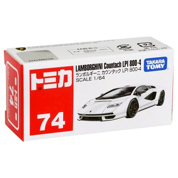 TOMICA TAKARA TOMY 小汽車  藍寶堅尼 白色  1個