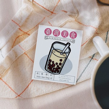 【燙片貼紙】(大張款式)台灣美食系列-熨燙貼/徽章/補丁-共16款