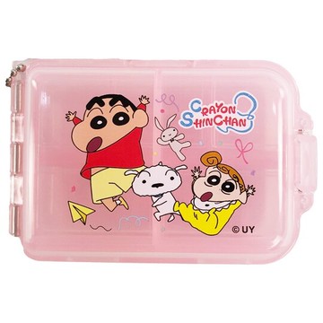 【震撼精品百貨】蠟筆小新_Crayon Shin-chan~蠟筆小新多功能萬用盒-粉*26103