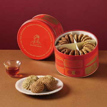 雙層綜合曲奇-雙茶款(阿薩姆/鐵觀音)