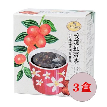 【任e購】曼寧-玫瑰紅棗茶 *3盒 (15入/盒*3盒)