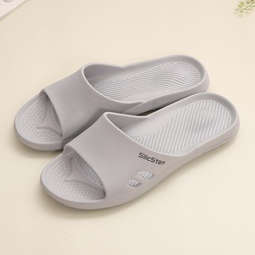 【維諾妮卡】SilicStep 矽晶減塑類氣墊家居拖鞋-米灰 德國iF設計